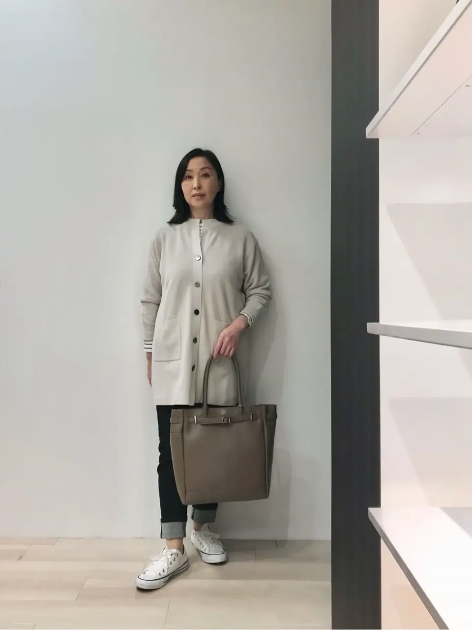 J.PRESS LADIES スタッフ コーディネート画像