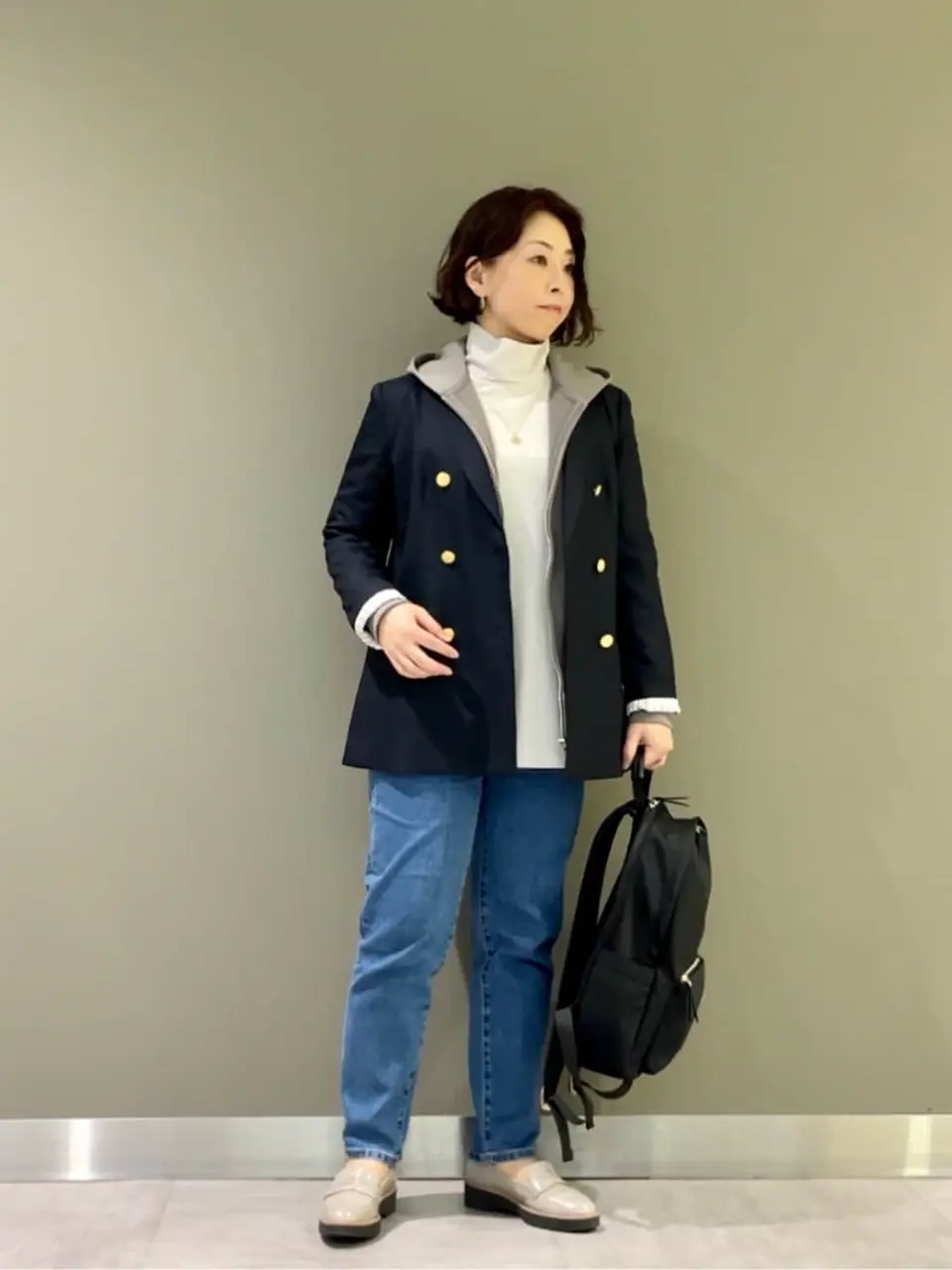 J.PRESS LADIES 髙木元 コーディネート画像