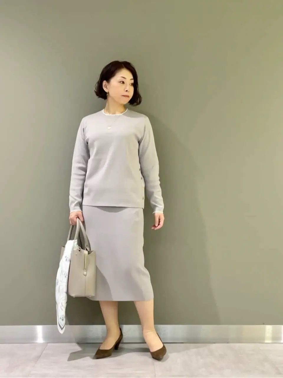 J.PRESS LADIES 髙木元 コーディネート画像