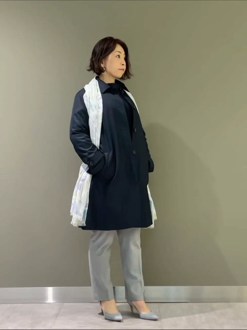 J.PRESS LADIES 髙木元 コーディネート画像