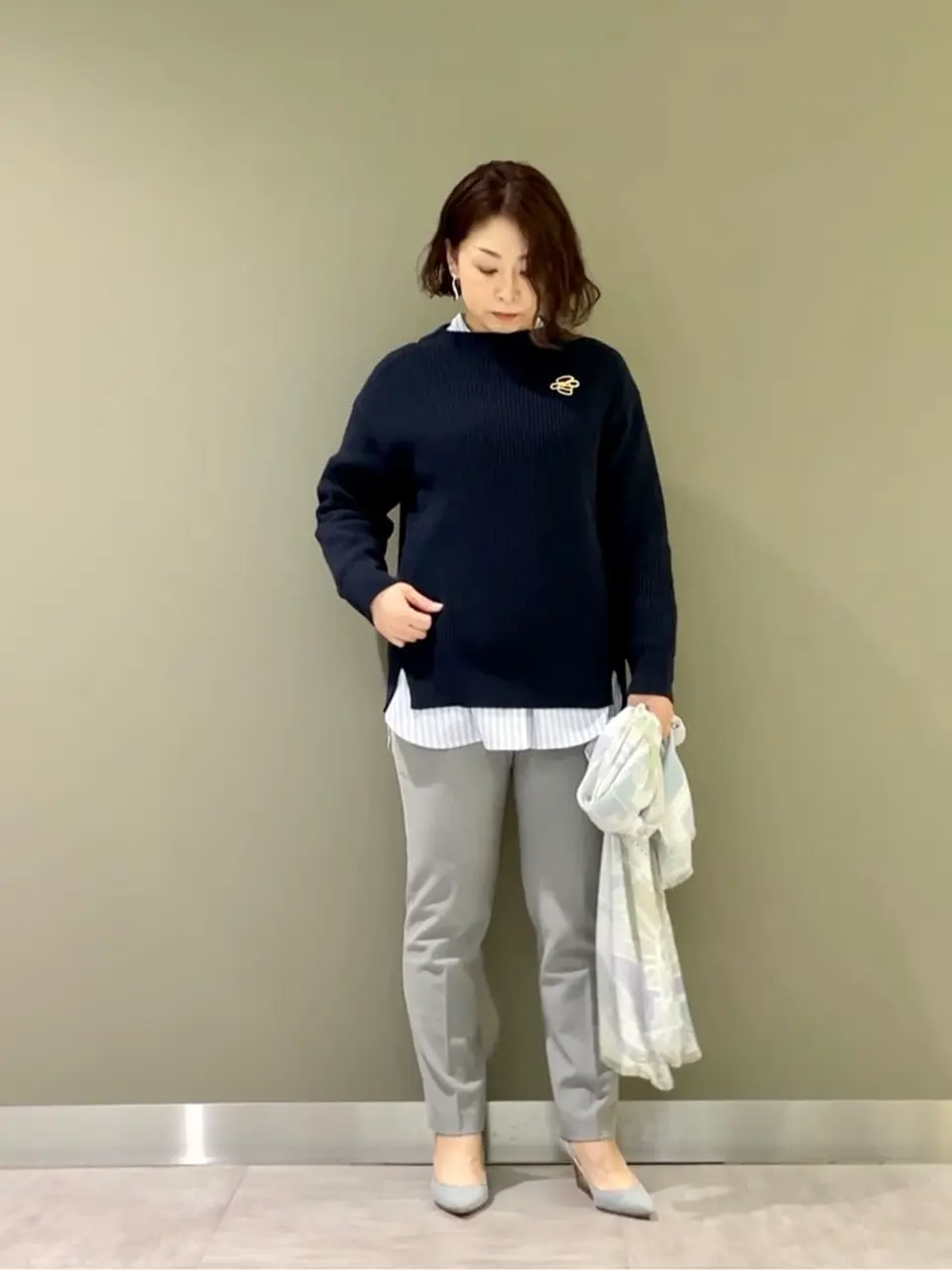 J.PRESS LADIES 髙木元 コーディネート画像