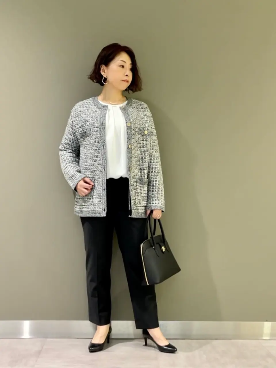 J.PRESS LADIES 髙木元 コーディネート画像