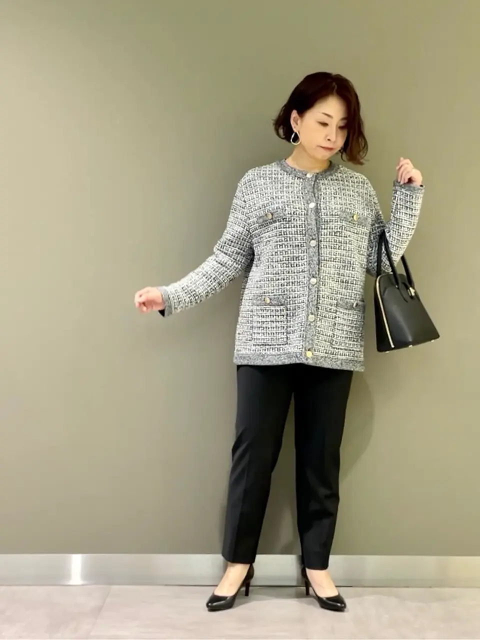 J.PRESS LADIES 髙木元 コーディネート画像