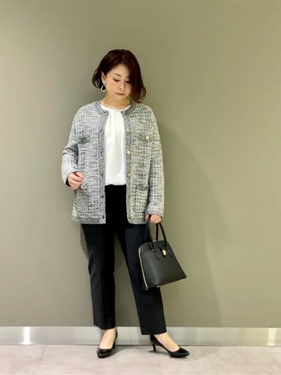 J.PRESS LADIES 髙木元 コーディネート画像