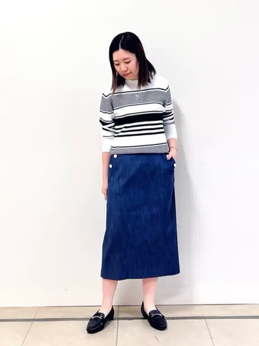 J.PRESS LADIES 金子 コーディネート画像