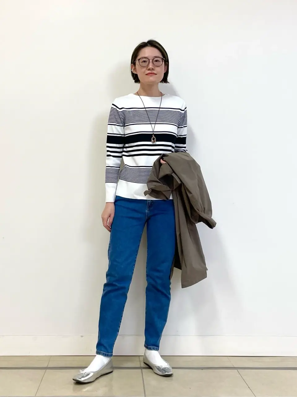 J.PRESS LADIES 佐藤 コーディネート画像