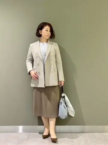 J.PRESS LADIES 髙木元 コーディネート画像