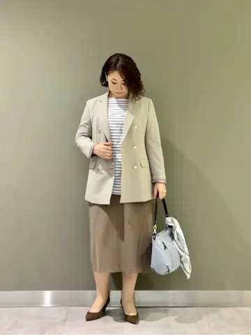 J.PRESS LADIES 髙木元 コーディネート画像