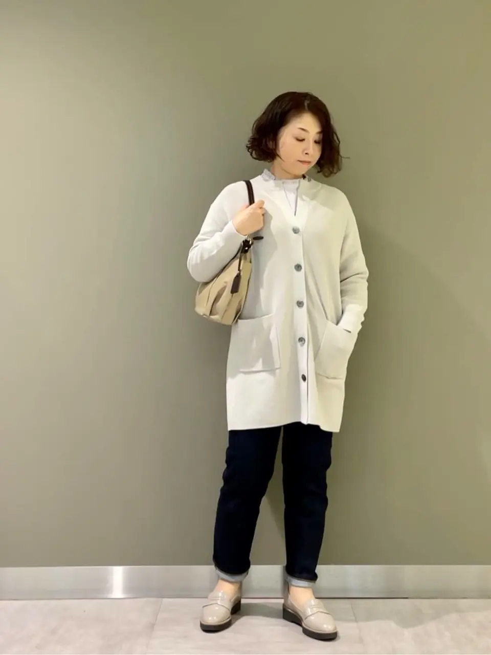 J.PRESS LADIES 髙木元 コーディネート画像