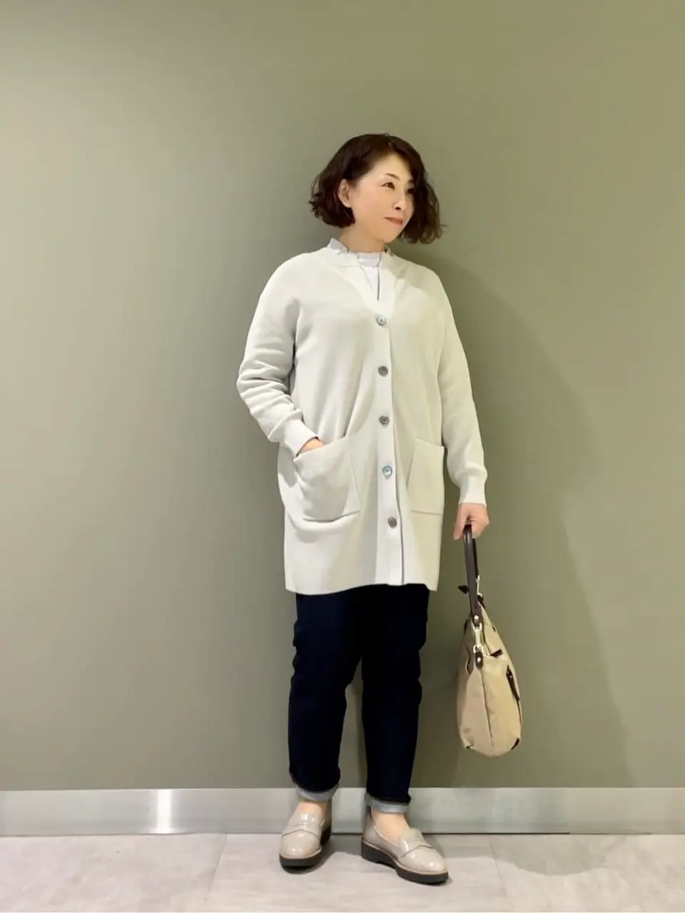 J.PRESS LADIES 髙木元 コーディネート画像