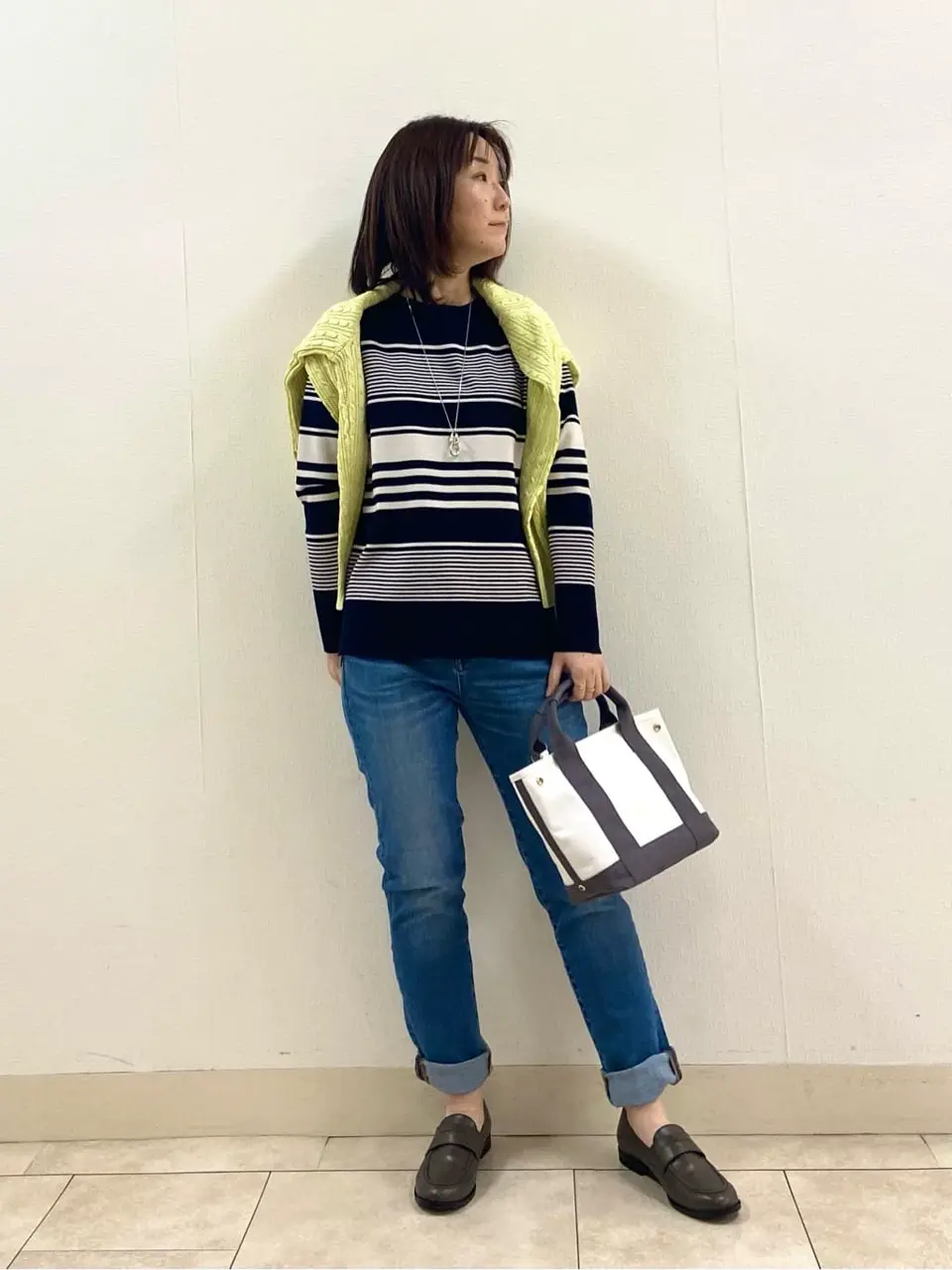 J.PRESS LADIES 前川 コーディネート画像