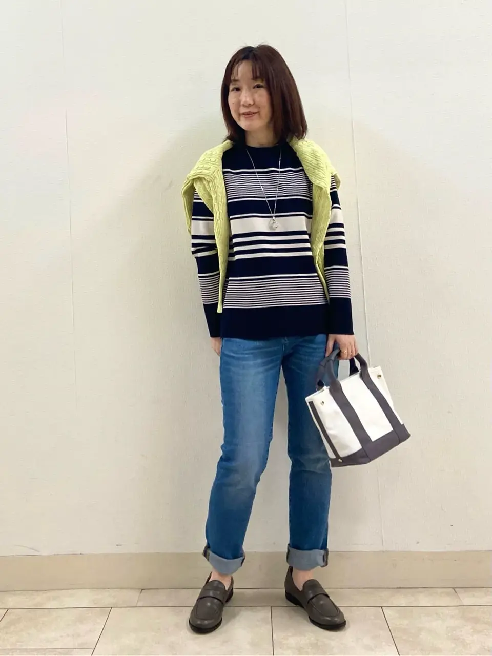 J.PRESS LADIES 前川 コーディネート画像