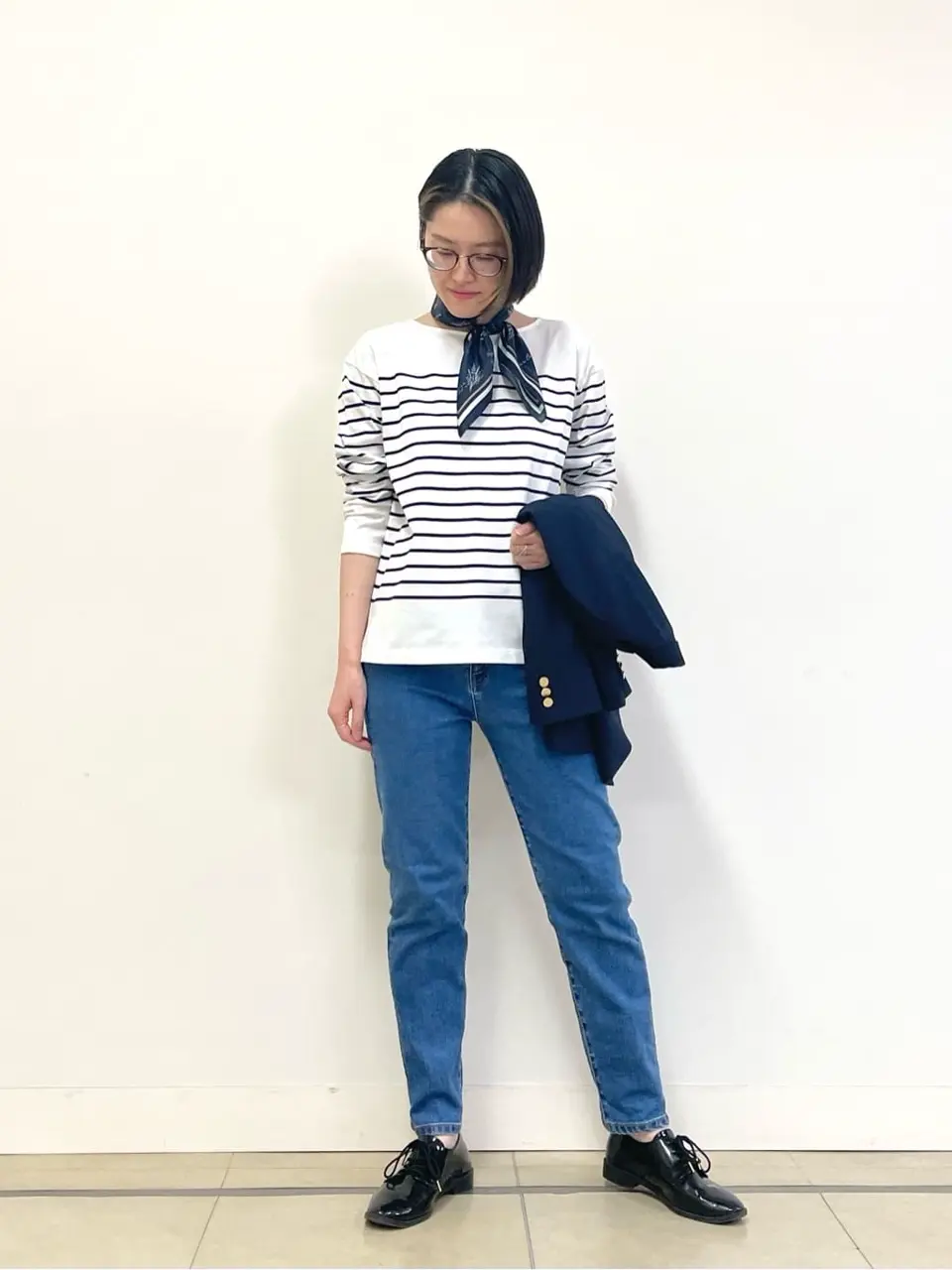 J.PRESS LADIES 佐藤 コーディネート画像