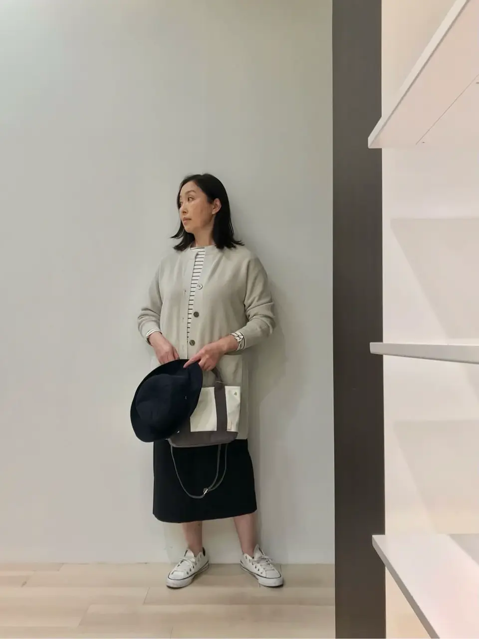 J.PRESS LADIES スタッフ コーディネート画像