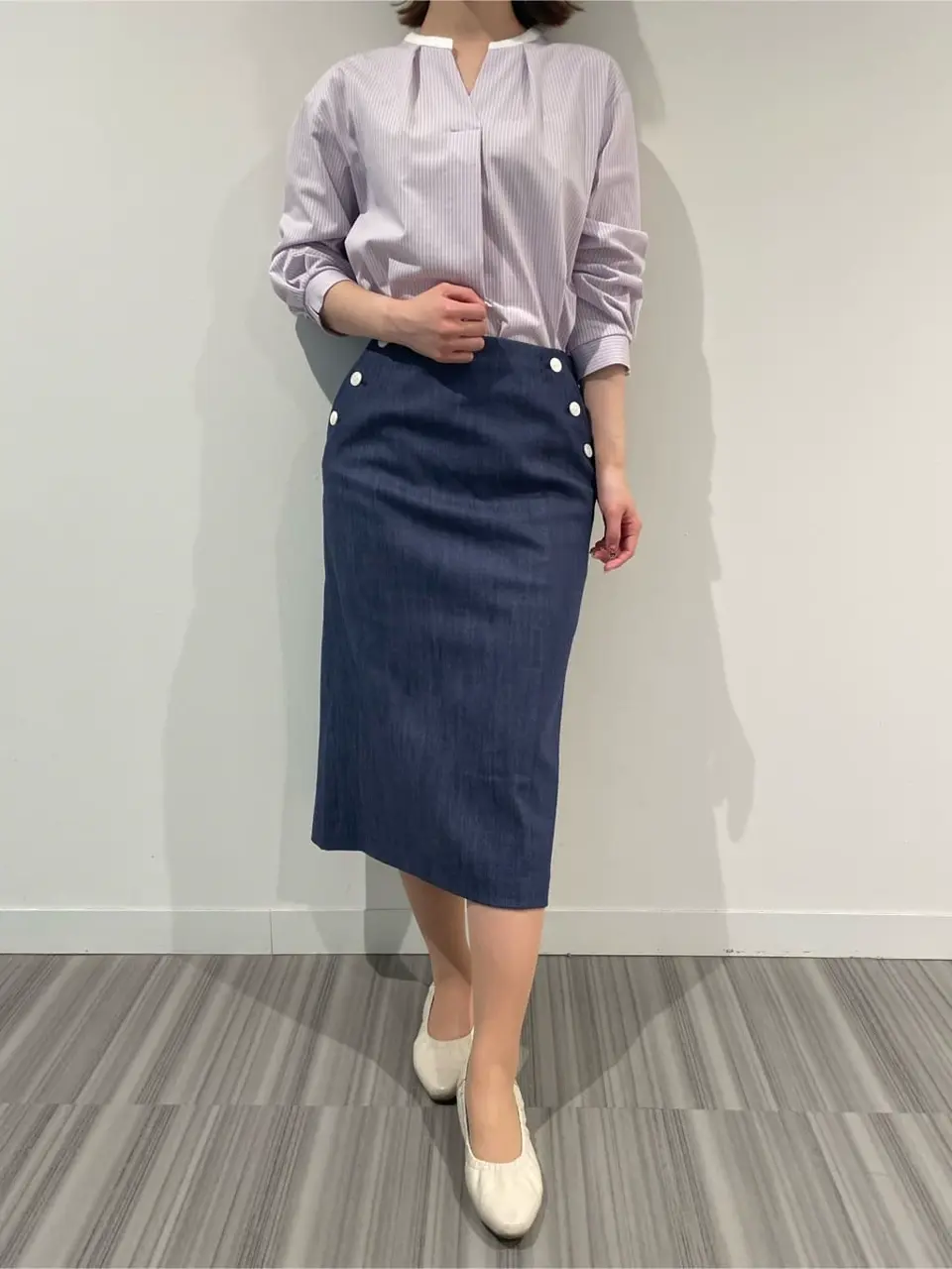 J.PRESS LADIES スタッフ コーディネート画像