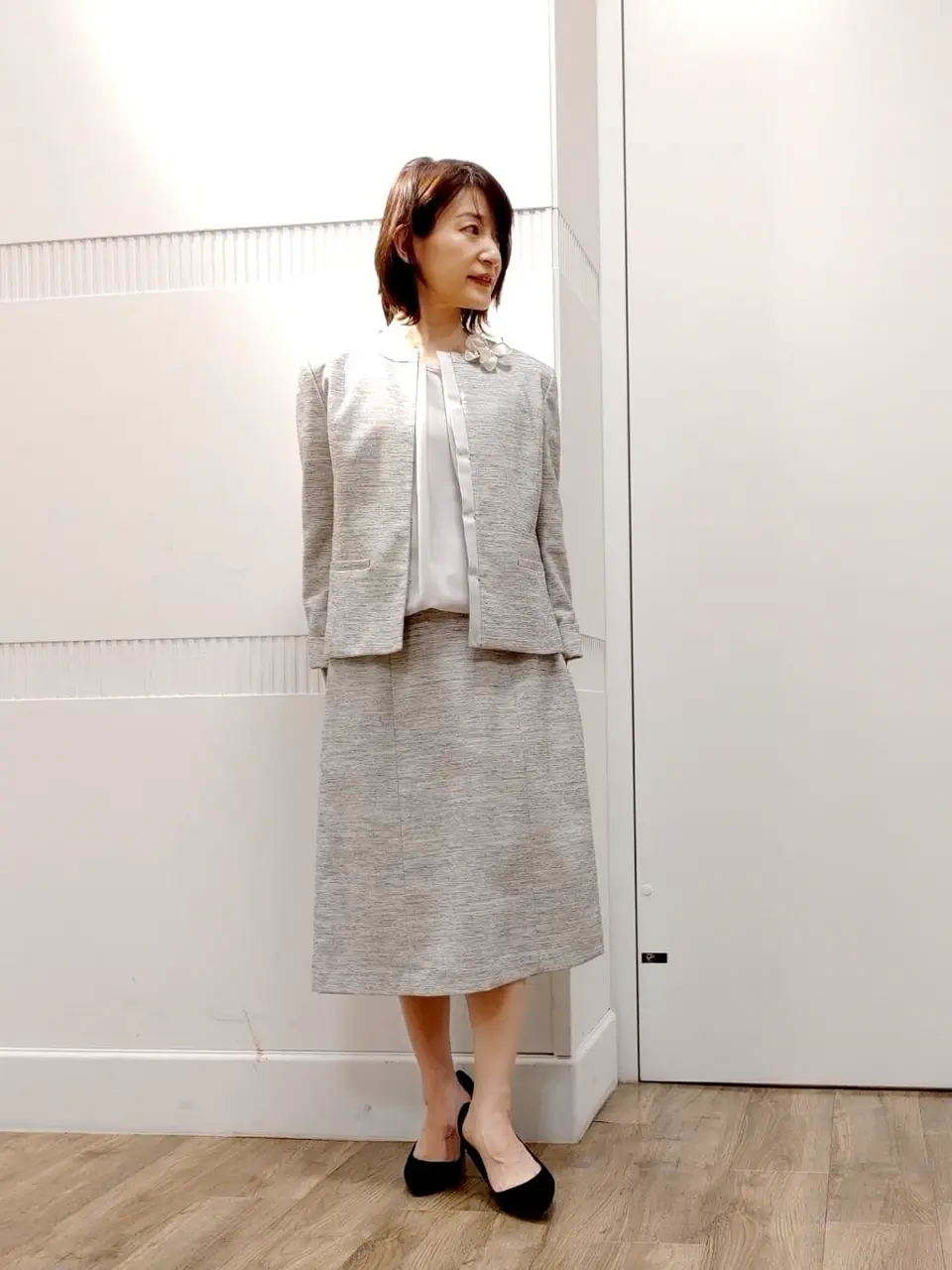 J.PRESS LADIES スタッフ コーディネート画像