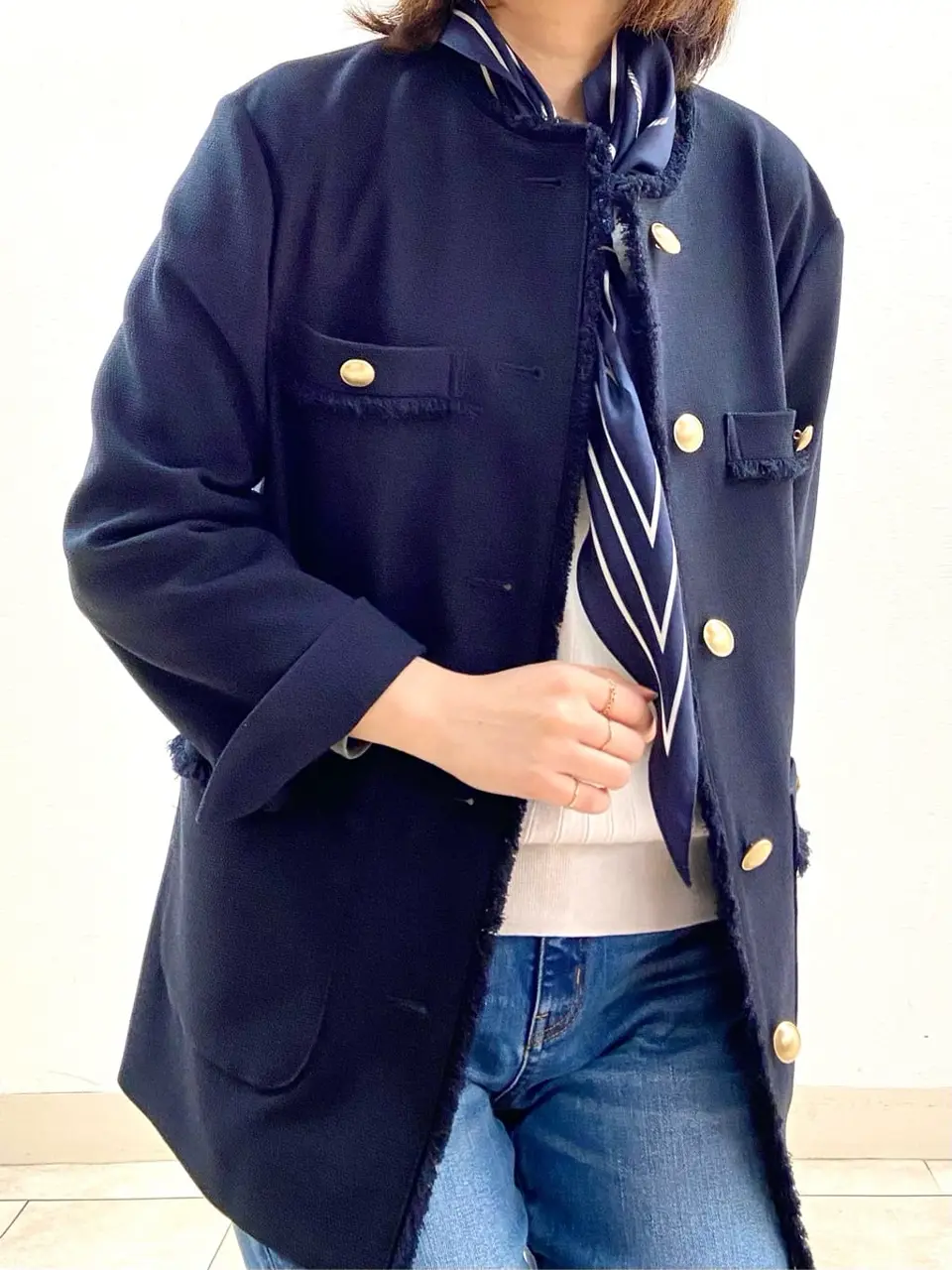 J.PRESS LADIES 前川 コーディネート画像