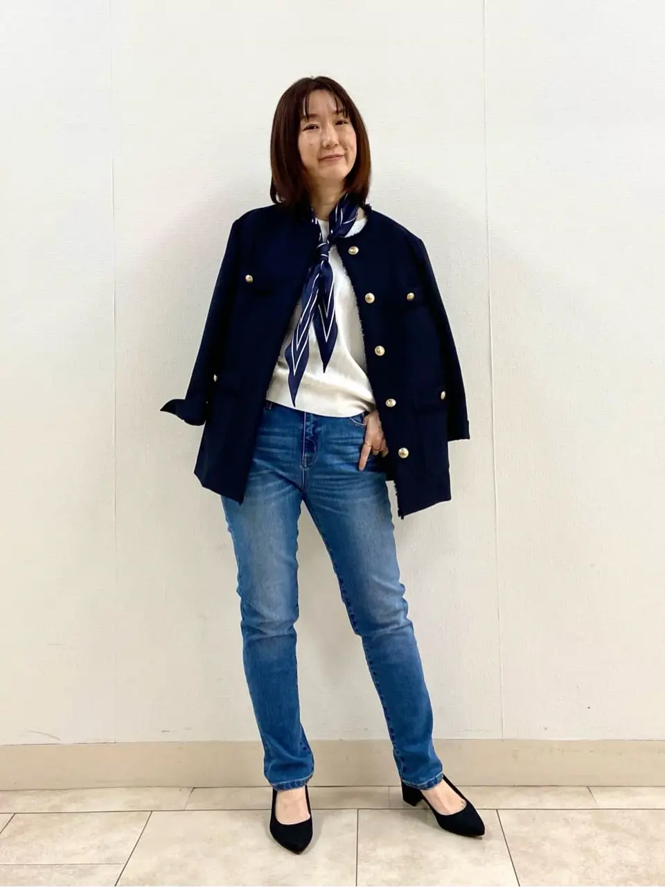 J.PRESS LADIES 前川 コーディネート画像