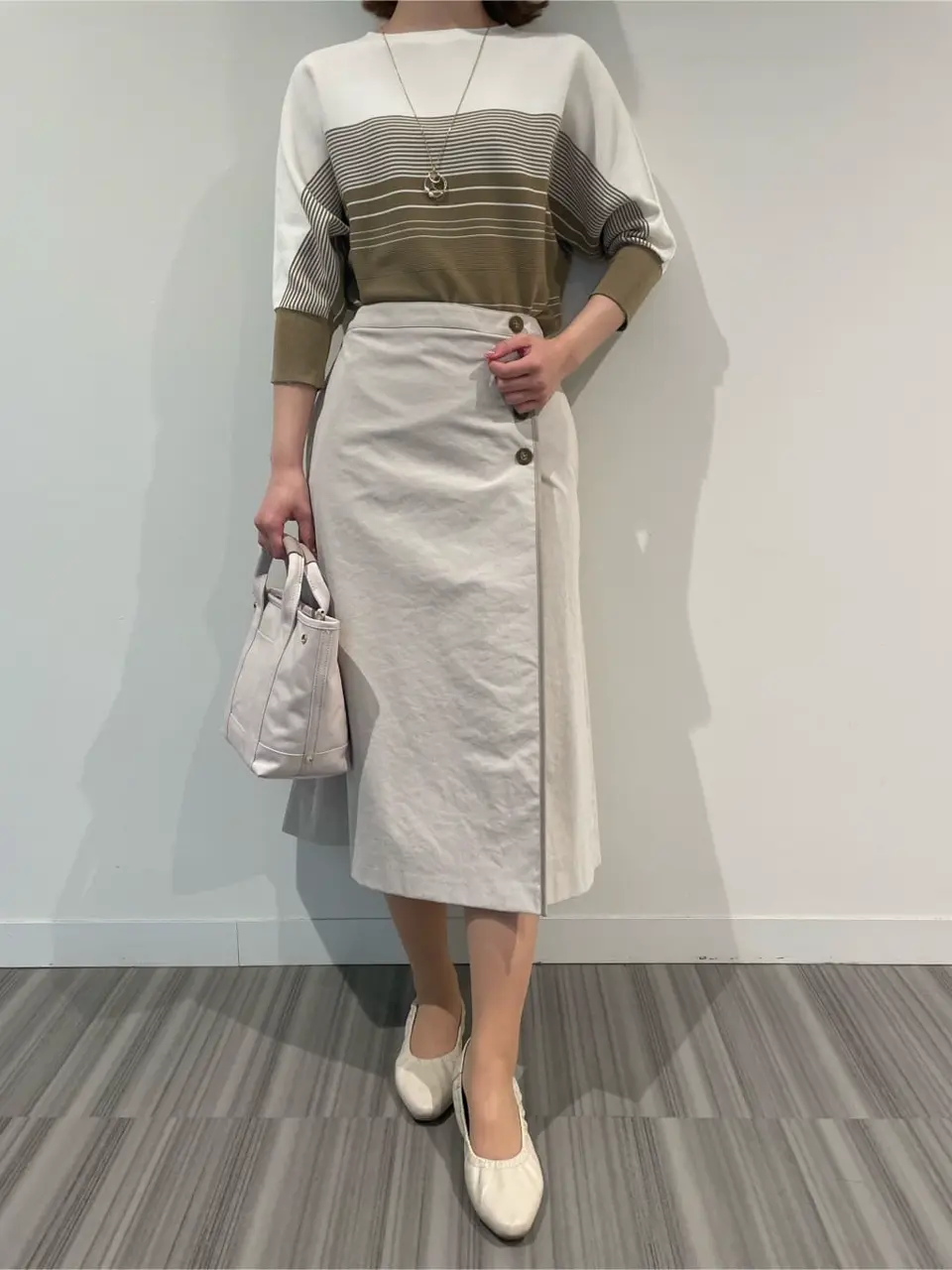 J.PRESS LADIES スタッフ コーディネート画像