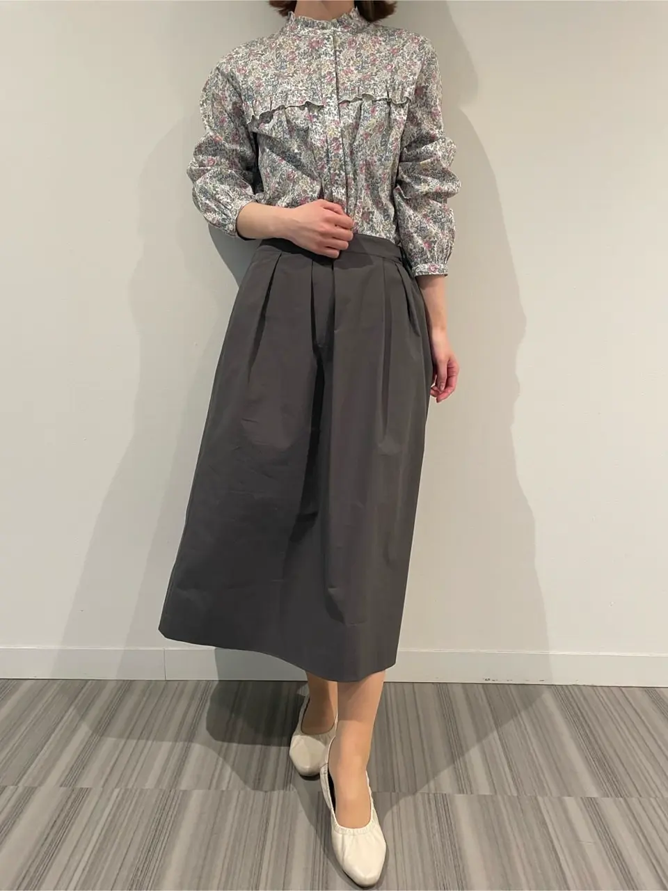 J.PRESS LADIES スタッフ コーディネート画像