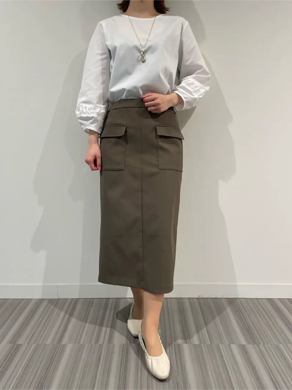 J.PRESS LADIES スタッフ コーディネート画像