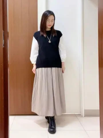 J.PRESS LADIES 渡邉 コーディネート画像