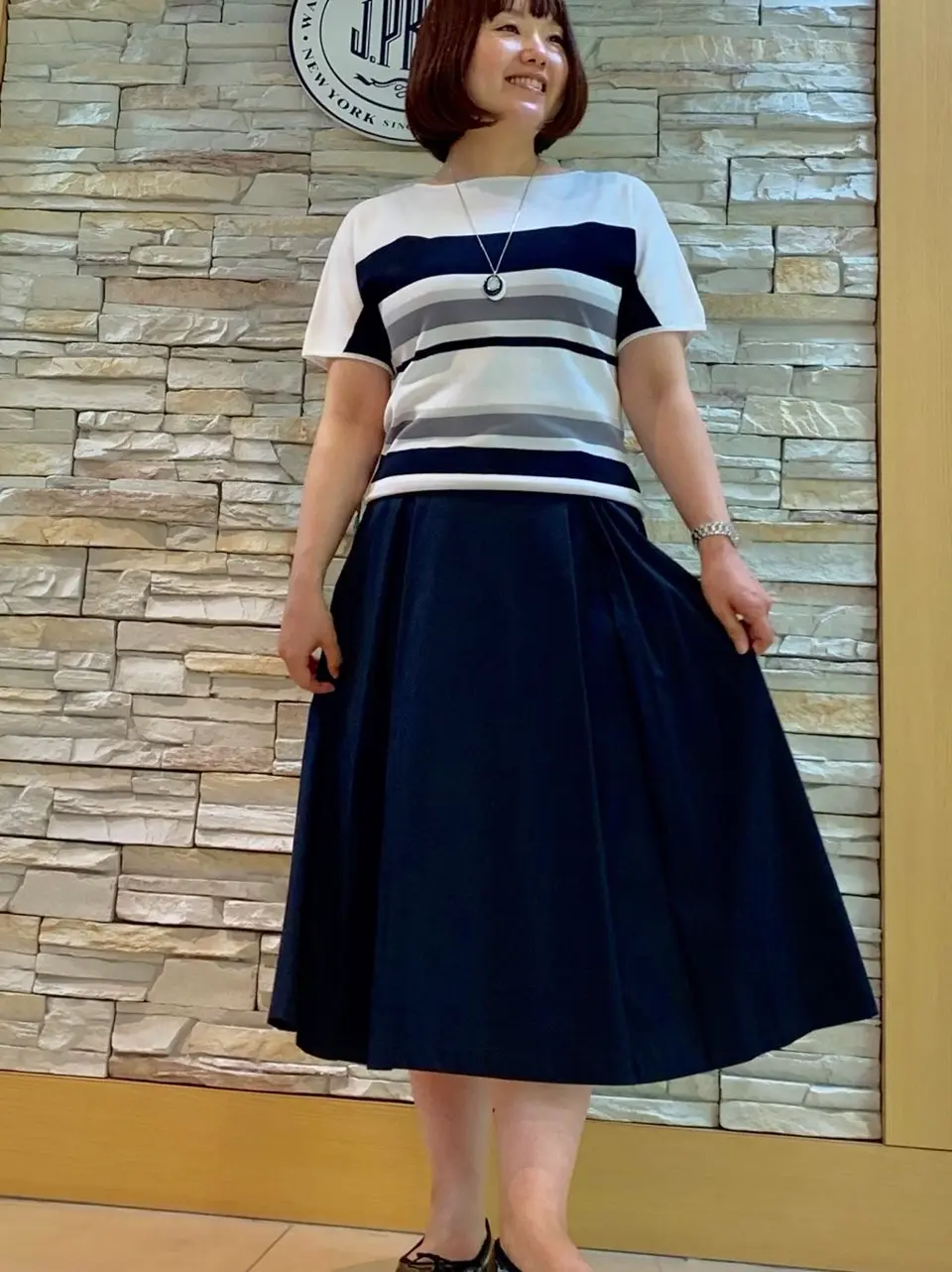 J.PRESS LADIES 内田 コーディネート画像