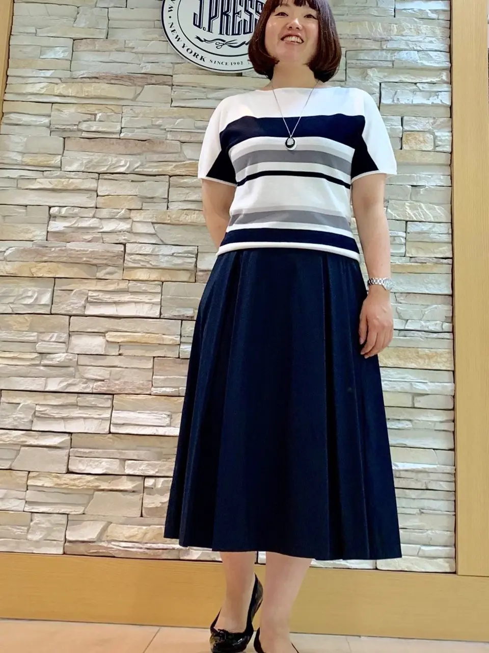 J.PRESS LADIES 内田 コーディネート画像