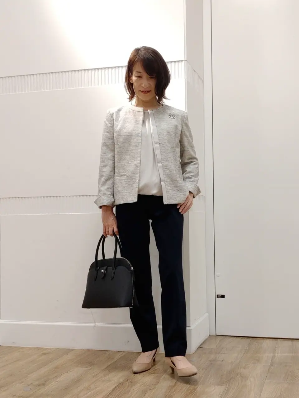 J.PRESS LADIES スタッフ コーディネート画像