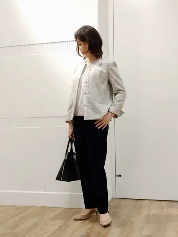 J.PRESS LADIES スタッフ コーディネート画像