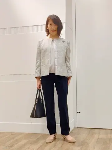 J.PRESS LADIES スタッフ コーディネート画像