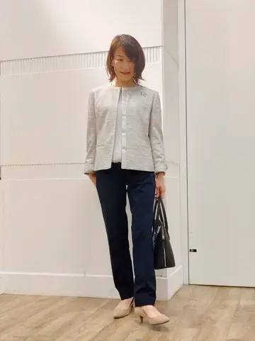 J.PRESS LADIES スタッフ コーディネート画像