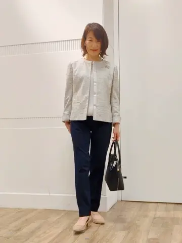 J.PRESS LADIES スタッフ コーディネート画像