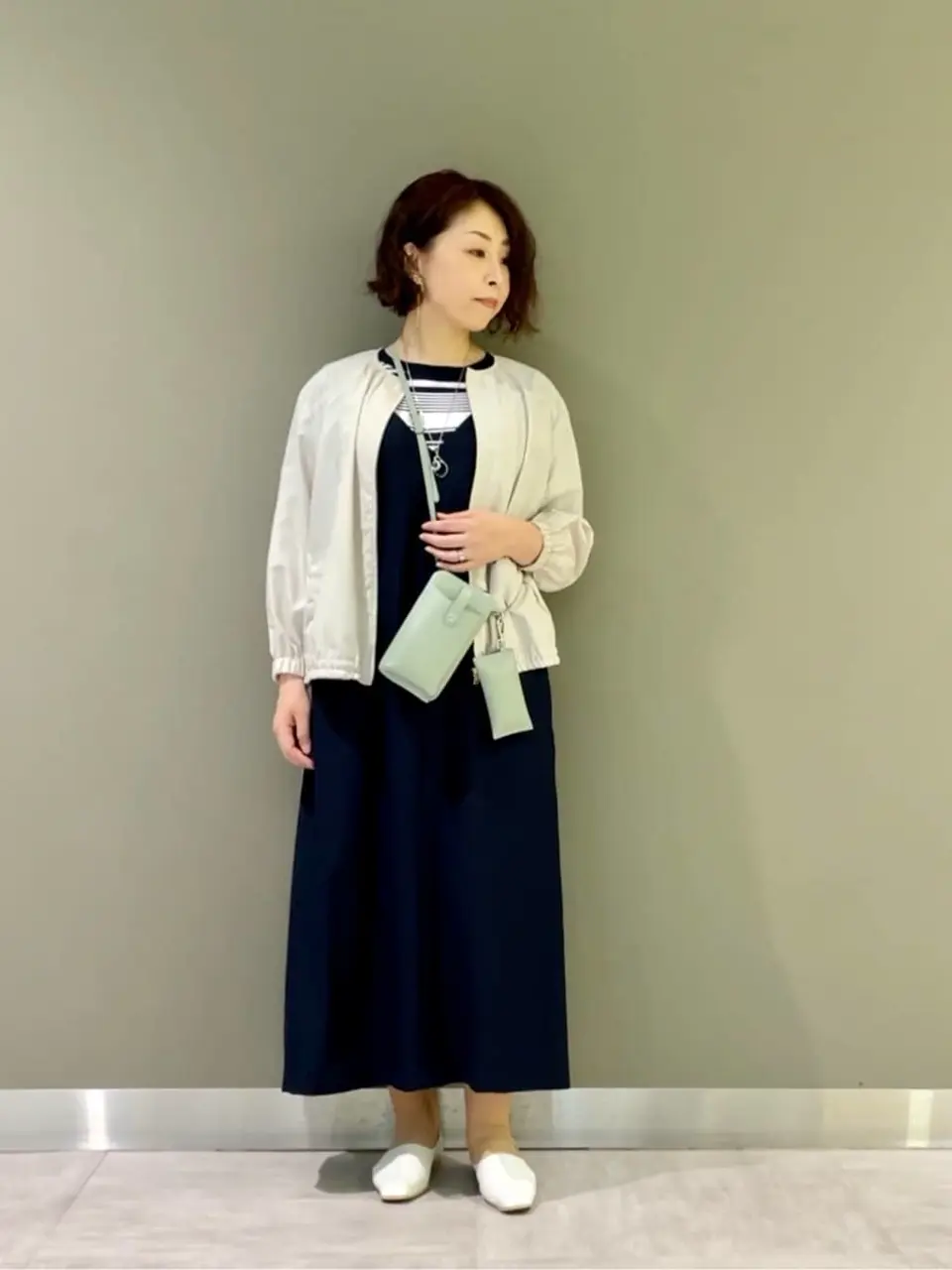 J.PRESS LADIES 髙木元 コーディネート画像
