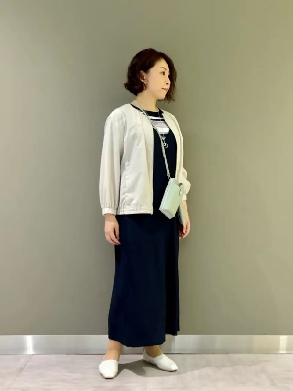 J.PRESS LADIES 髙木元 コーディネート画像