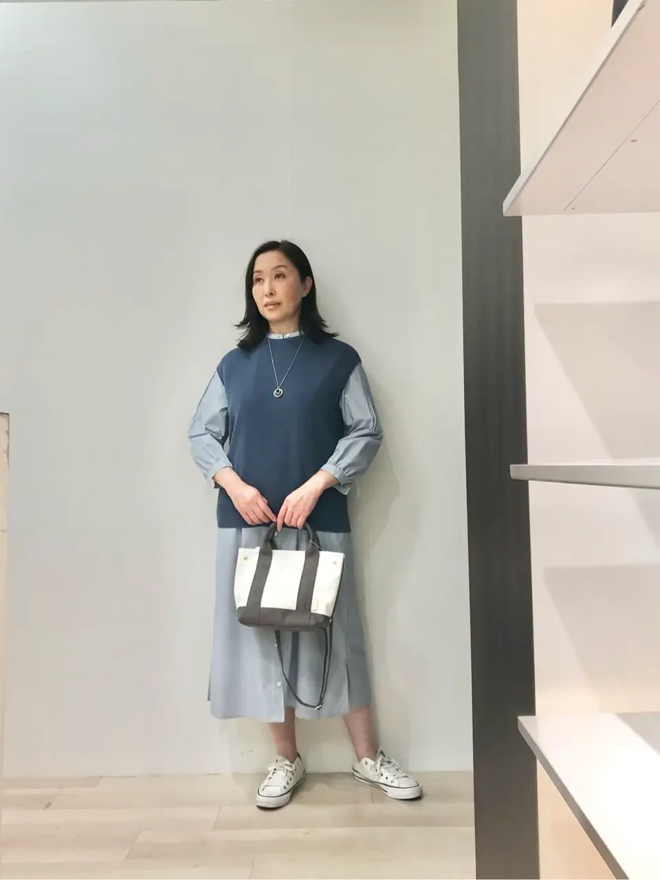 J.PRESS LADIES スタッフ コーディネート画像