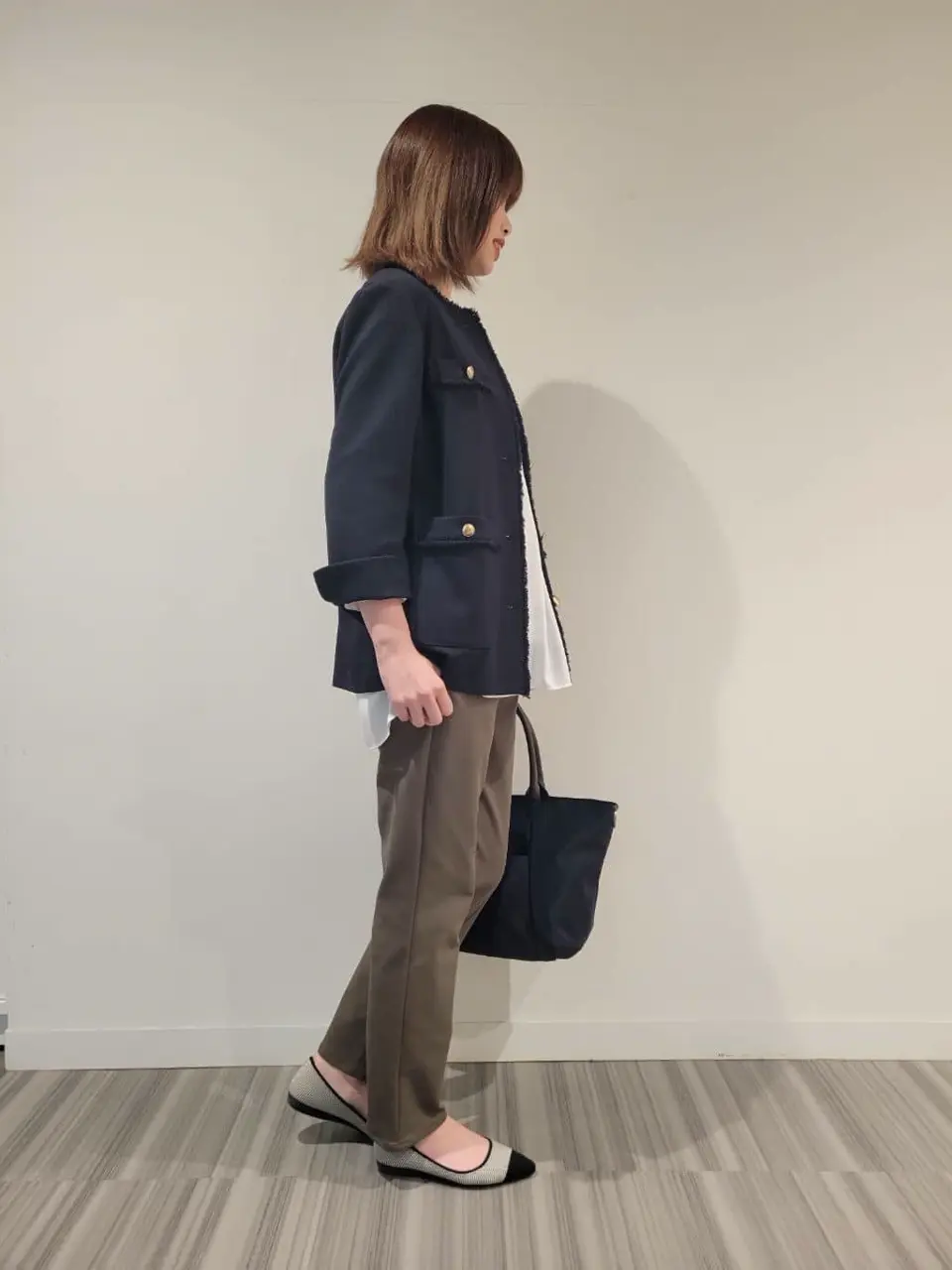 J.PRESS LADIES スタッフ コーディネート画像