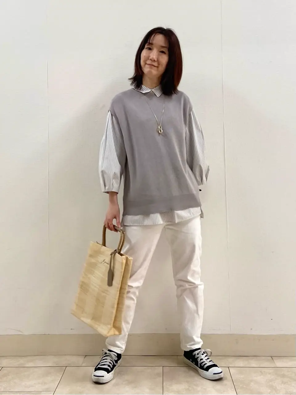 J.PRESS LADIES 前川 コーディネート画像