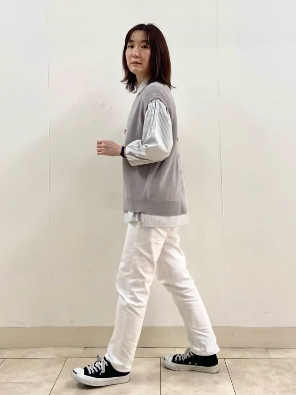 J.PRESS LADIES 前川 コーディネート画像