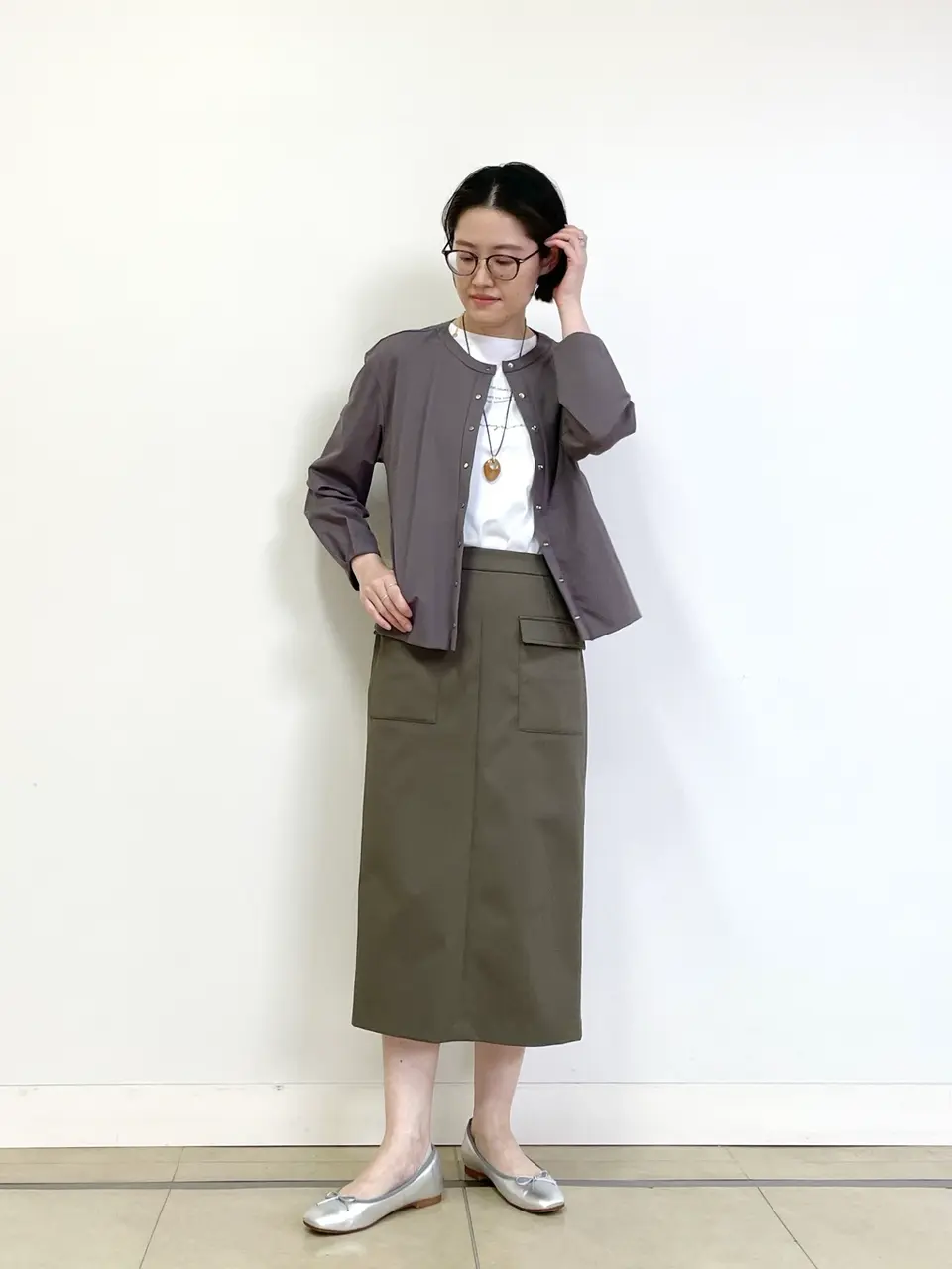 J.PRESS LADIES 佐藤 コーディネート画像