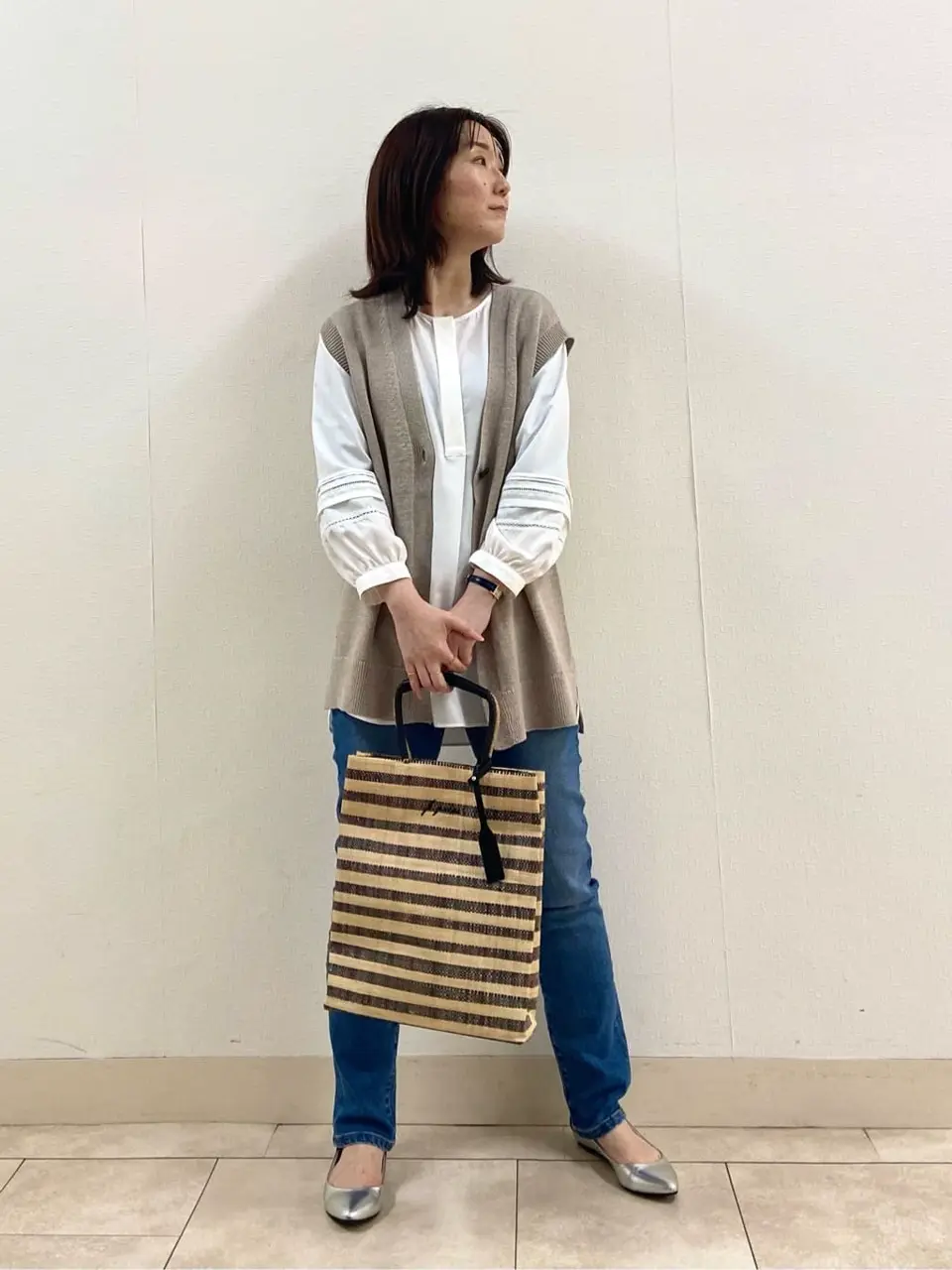 J.PRESS LADIES 前川 コーディネート画像