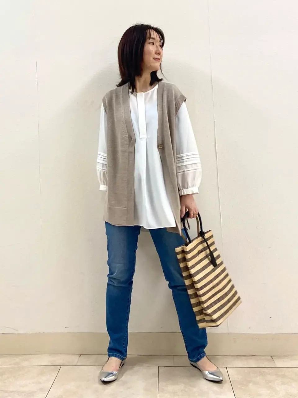 J.PRESS LADIES 前川 コーディネート画像