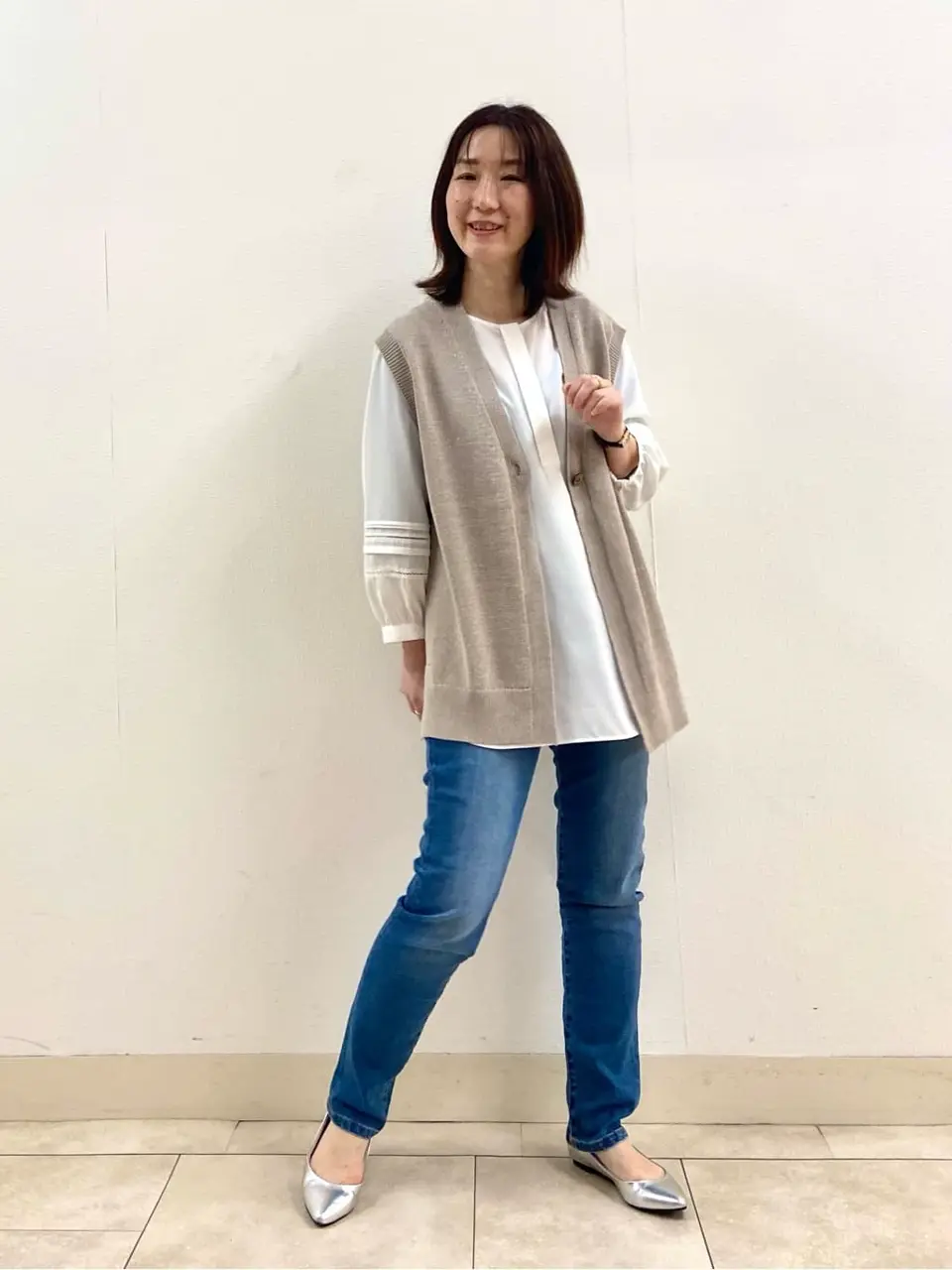 J.PRESS LADIES 前川 コーディネート画像