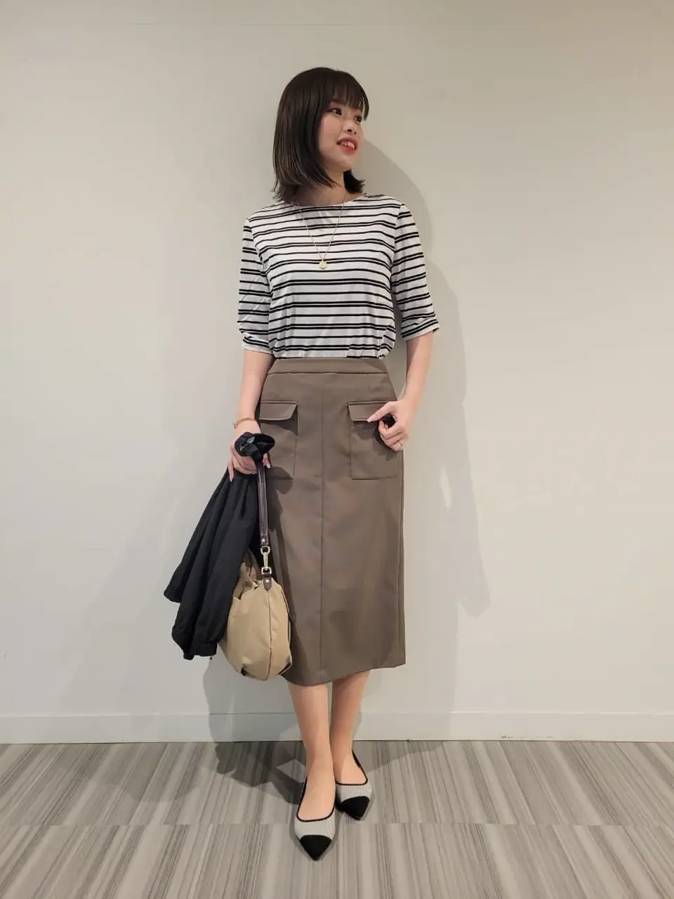  スタッフ コーディネート画像