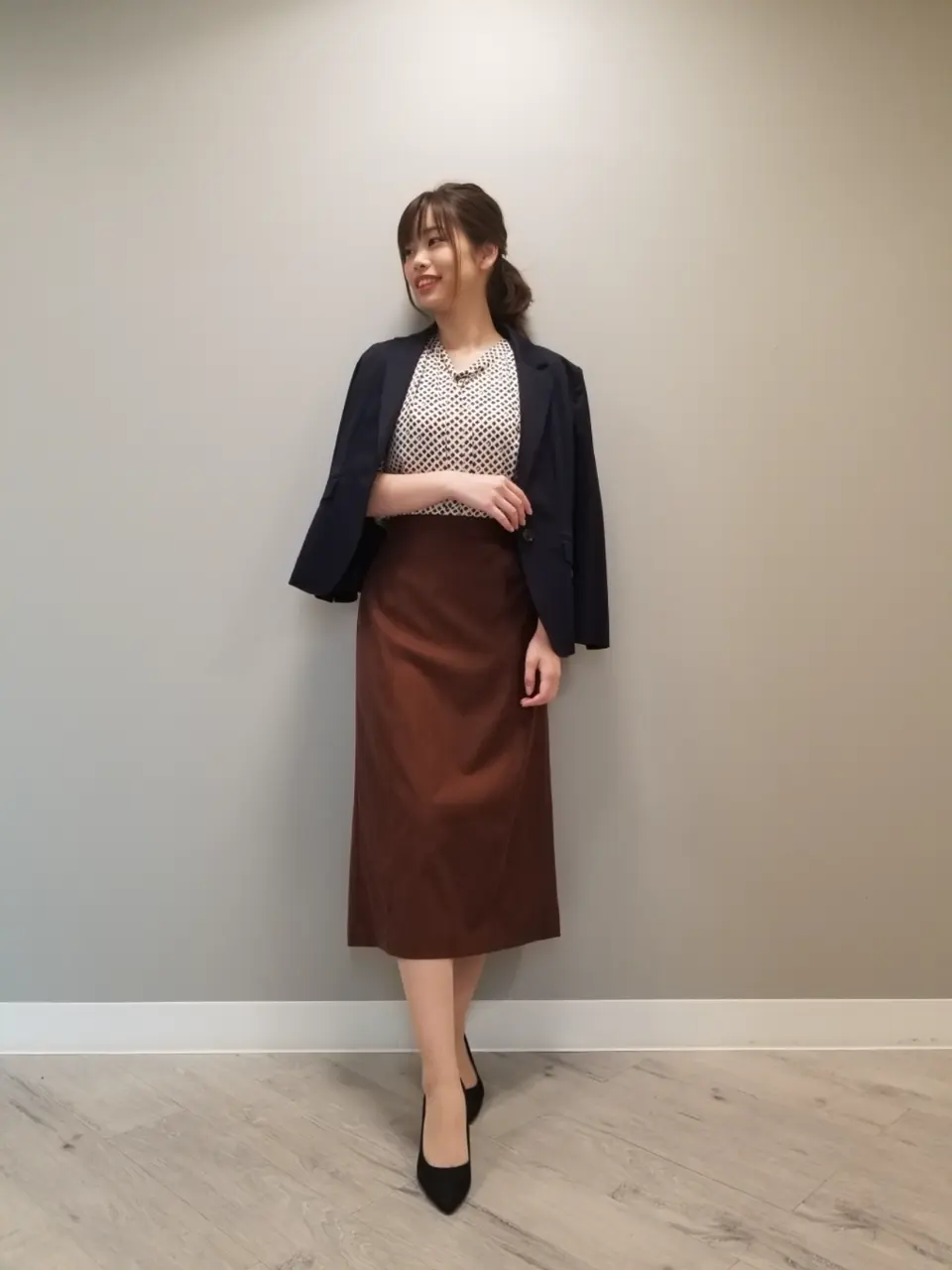 J.PRESS LADIES スタッフ コーディネート画像