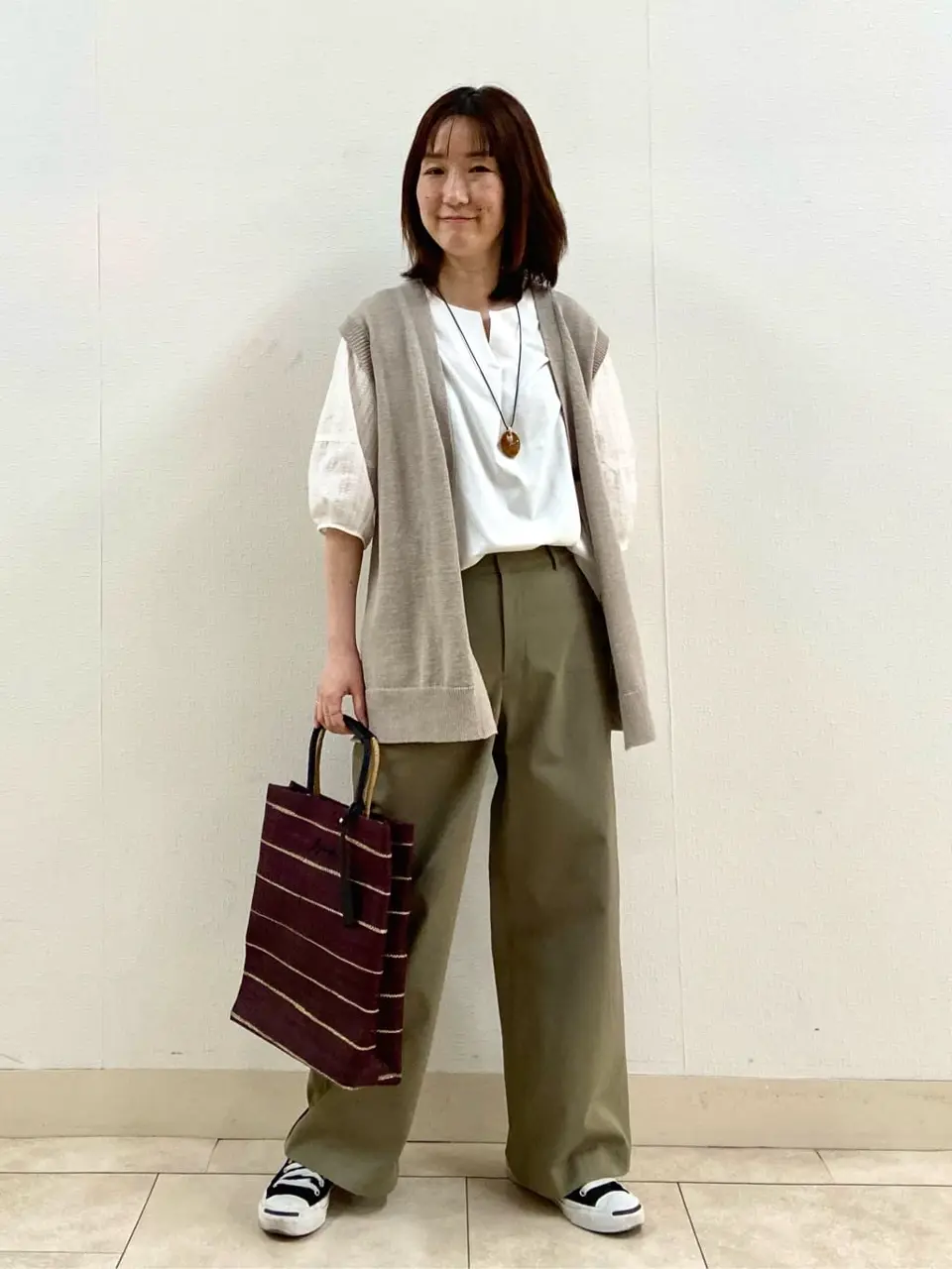 J.PRESS LADIES 前川 コーディネート画像