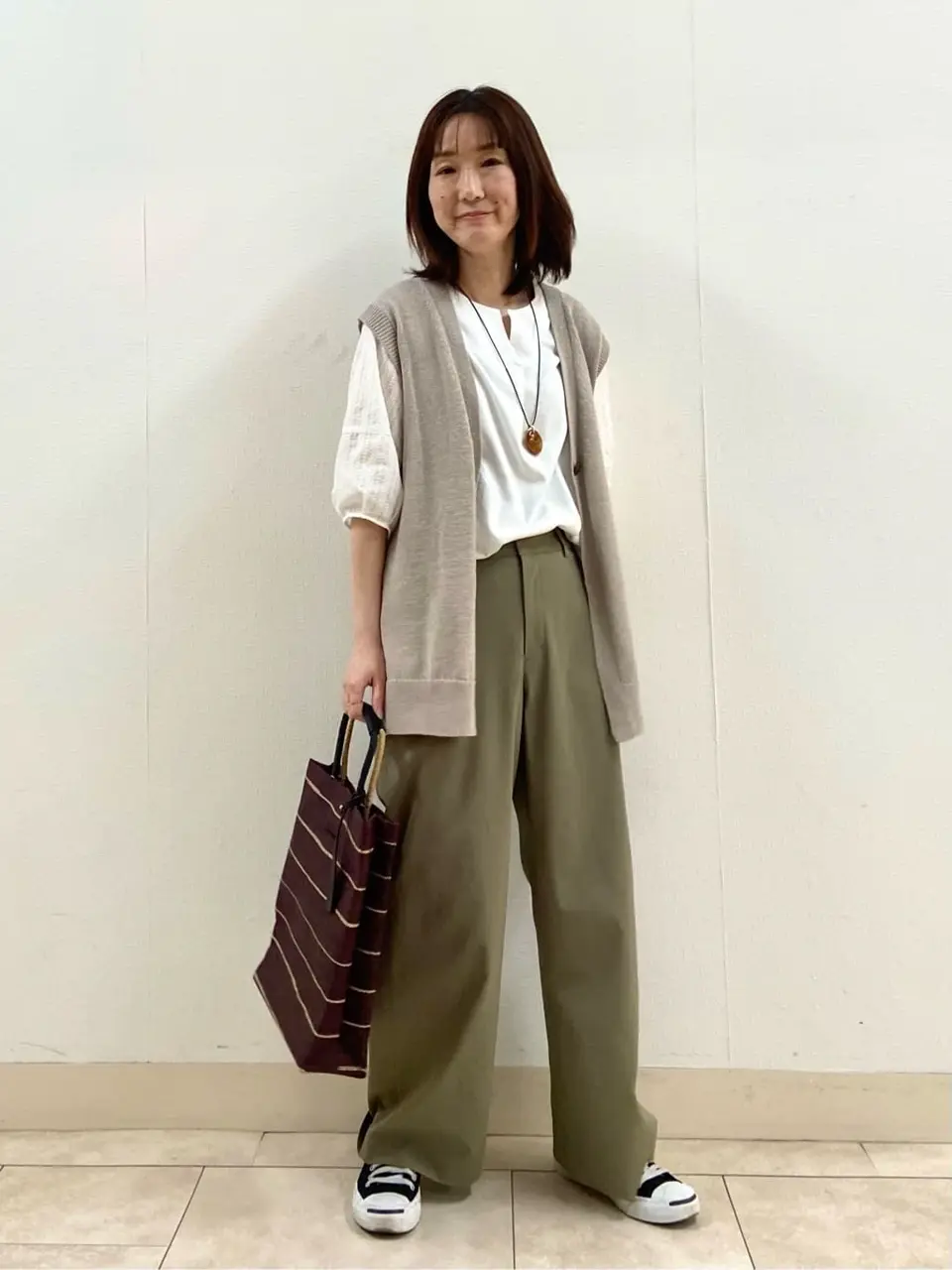 J.PRESS LADIES 前川 コーディネート画像