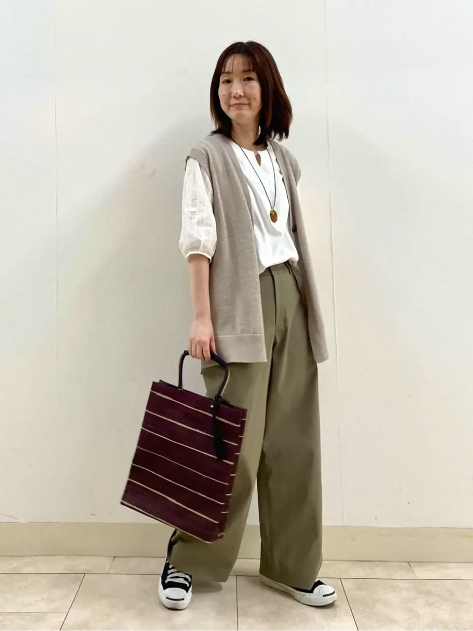 J.PRESS LADIES 前川 コーディネート画像