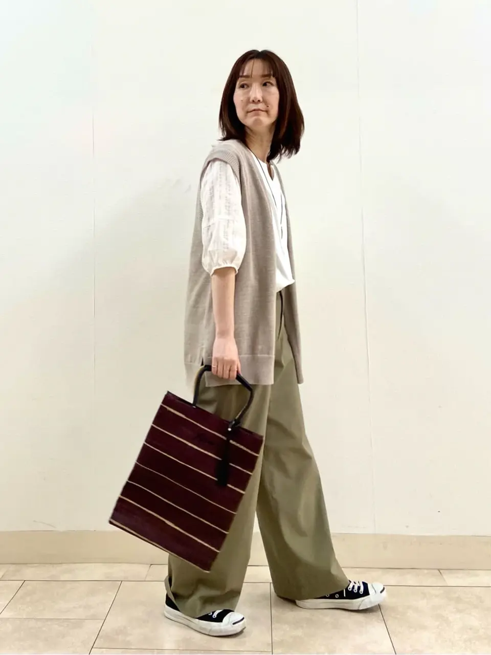 J.PRESS LADIES 前川 コーディネート画像