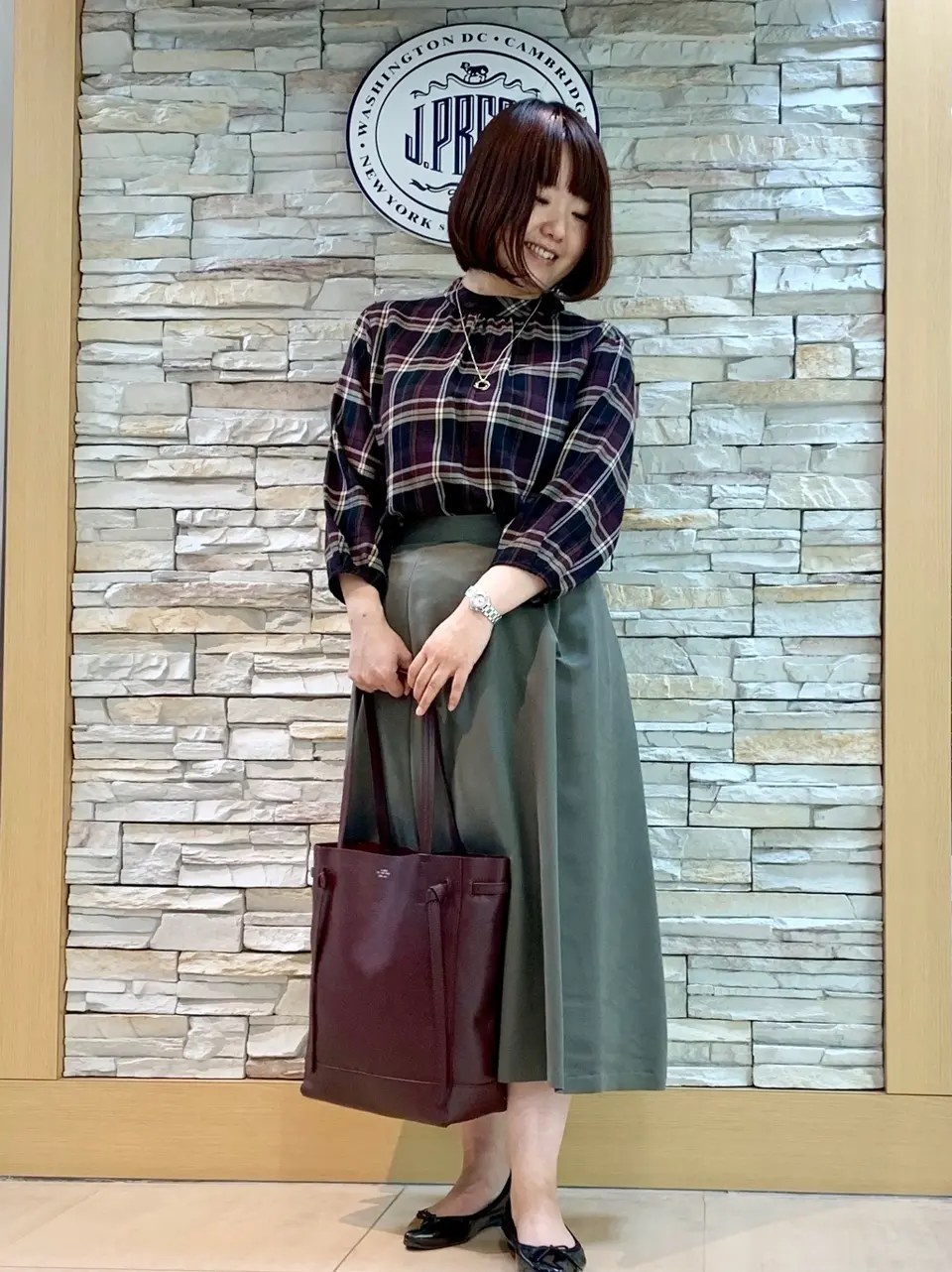 J.PRESS LADIES 内田 コーディネート画像